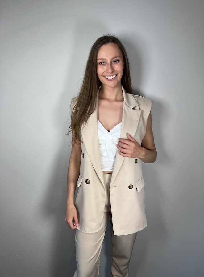 2-delig pak - Dorien beige