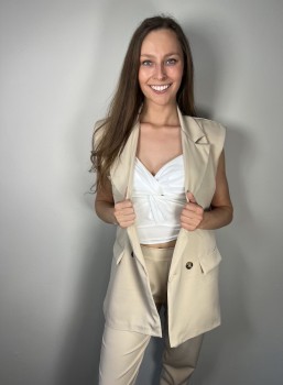 2-delig pak - Dorien beige