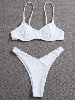 Bikini - Esmee   -   Lila/Zwart/Wit