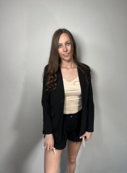 Blazer - Romy zwart