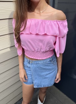 Blouse - Kae - Roze