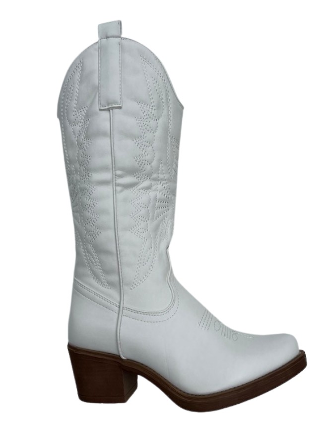 Cowboy boots - wit