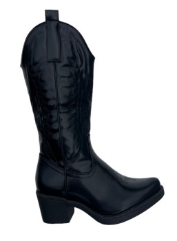 Cowboy boots - zwart