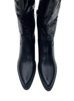 Cowboy boots - zwart