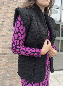 Gilet - Kerstin / zwart