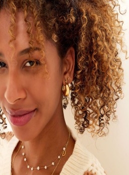 Oorbellen - Bold hoop