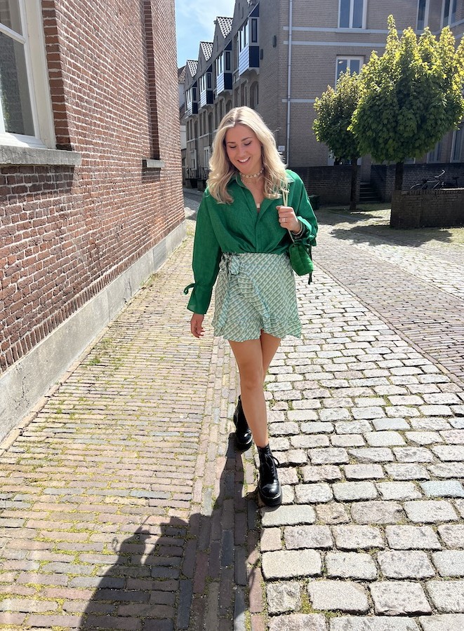 Rokje - Gigi - Groen