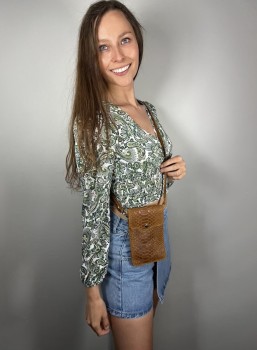 Tasje - Mia bruin