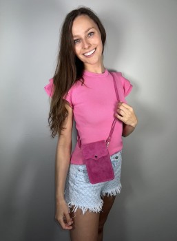 Tasje - Mia roze