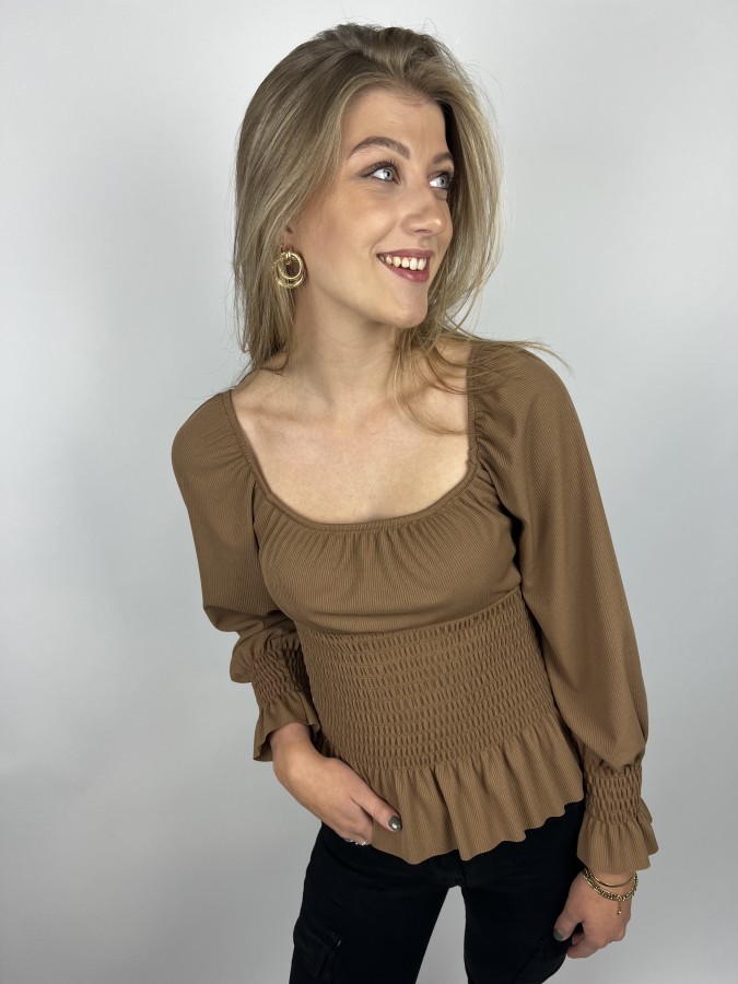 Top - Marieke / Camel